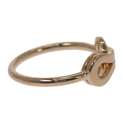 Cartier Agraf Half Diamond #8 B4209348 Ring 18K Pink Gold Pink Gold Diamond