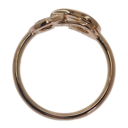 Cartier Agraf Half Diamond #8 B4209348 Ring 18K Pink Gold Pink Gold Diamond