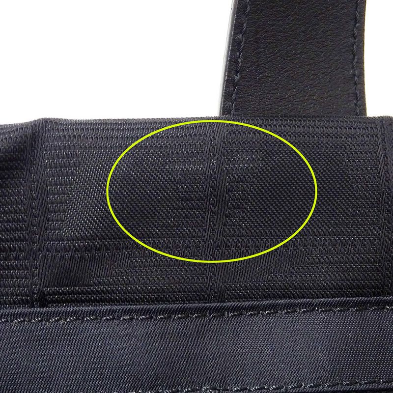 Chanel Bag Women's Brand Tote Nylon New Travel Tote MM Black Handbag Stylish