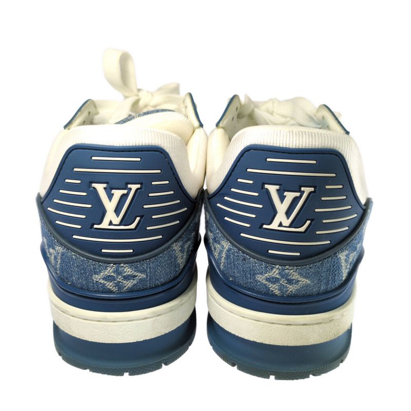 Louis Vuitton Monogram - Denim - LV Trainer Line - Leather X Denim Sneakers