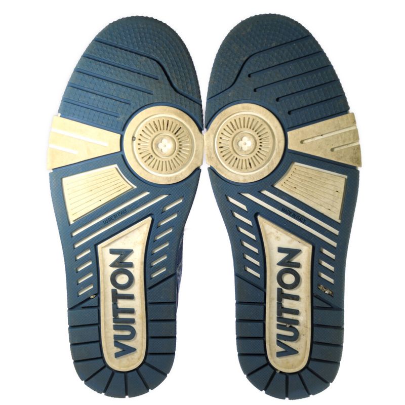 Louis Vuitton Monogram - Denim - LV Trainer Line - Leather X Denim Sneakers