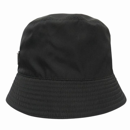 Prada "re-nylon Bucket Hat" Hat Triangle Logo Triangle Logo Plate Nylon Size L