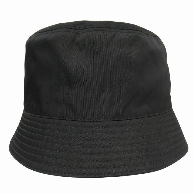 Prada "re-nylon Bucket Hat" Hat Triangle Logo Triangle Logo Plate Nylon Size L