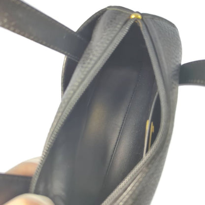 Christian DIOR Leather Mini Handbag / Black / Next Day Delivery Available []B