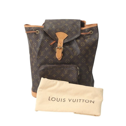Louis Vuitton M51135 Monogram Backpack Montsouris Backpack Daypack Louis