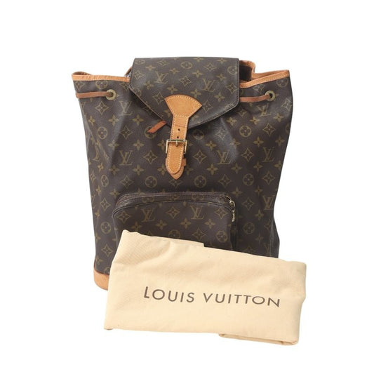 Louis Vuitton M51135 Monogram Backpack Montsouris Backpack Daypack Louis