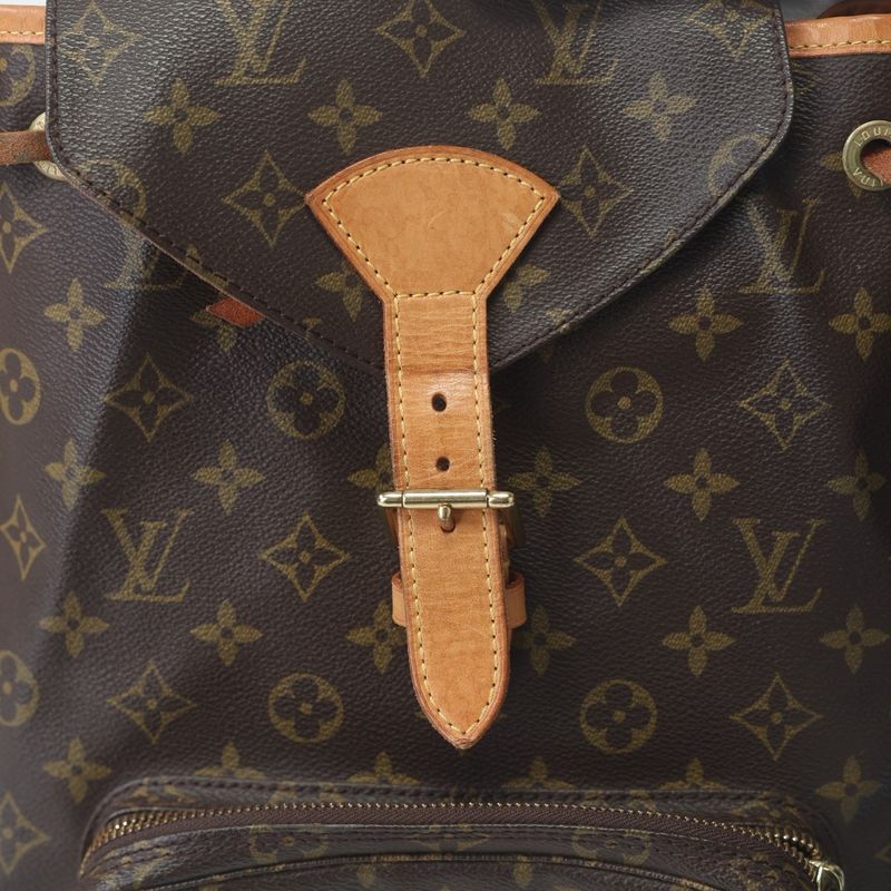 Louis Vuitton M51135 Monogram Backpack Montsouris Backpack Daypack Louis