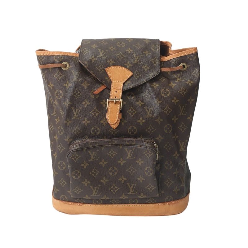 Louis Vuitton M51135 Monogram Backpack Montsouris Backpack Daypack Louis