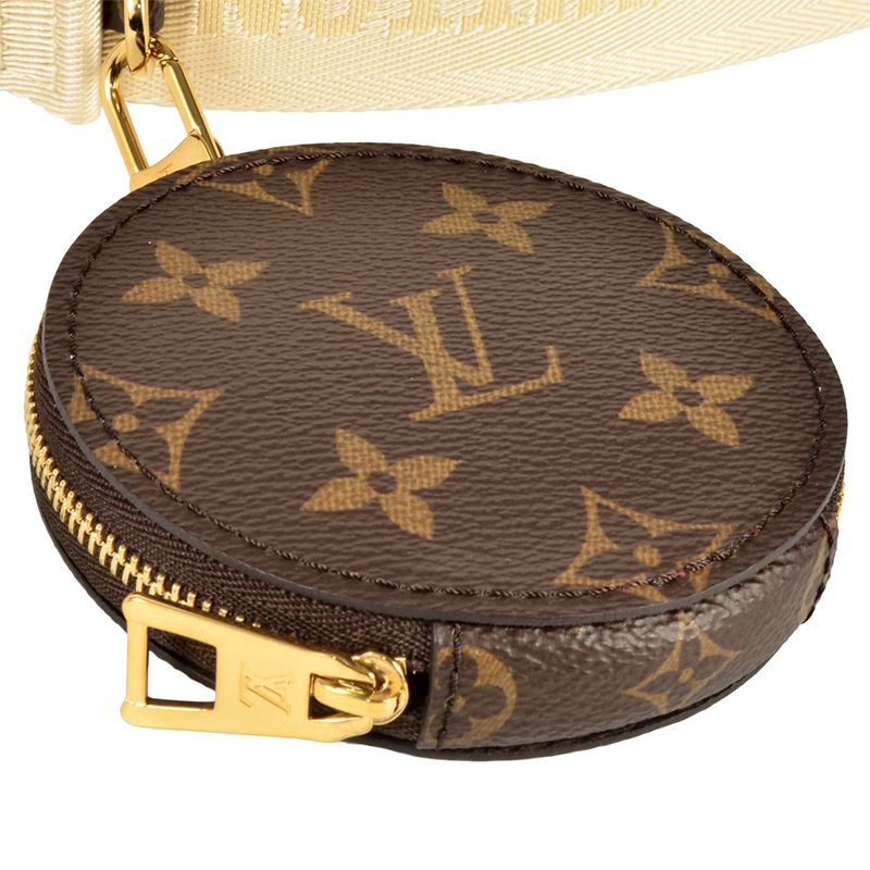 Louis Vuitton On The Go EW 2way Handbag Monogram Reverse M46653 Brown Gold