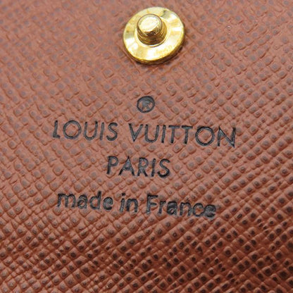 Louis Vuitton Key Case Multicles 4 Monogram Canvas Monogram Gold Hardware Brown