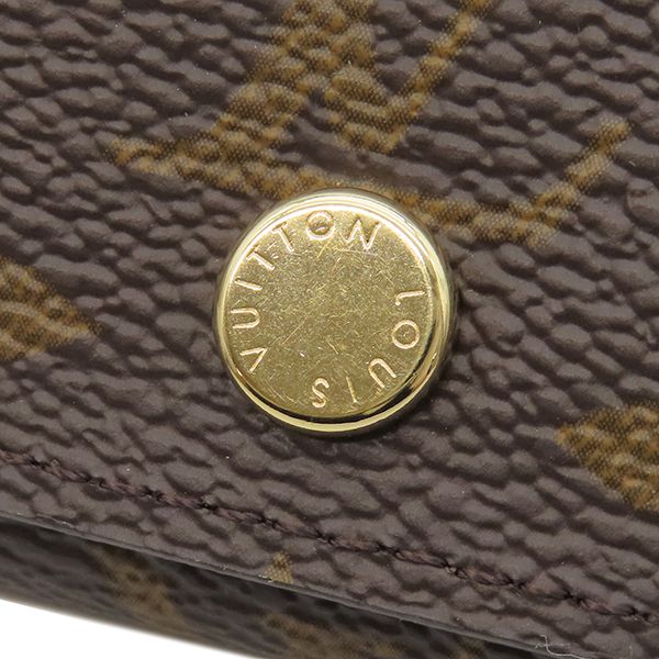 Louis Vuitton Key Case Multicles 4 Monogram Canvas Monogram Gold Hardware Brown