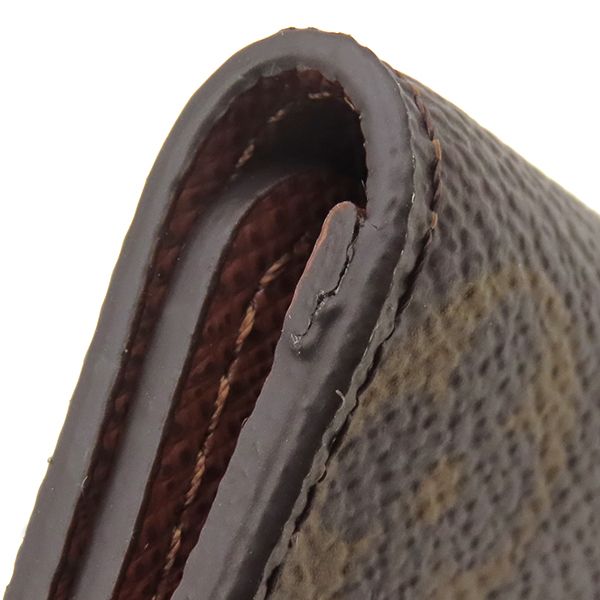 Louis Vuitton Key Case Multicles 4 Monogram Canvas Monogram Gold Hardware Brown