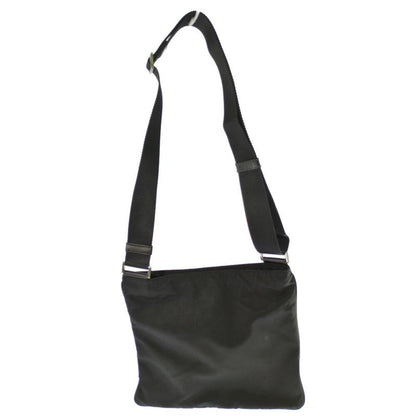 Prada Silver Hardware Crossbody Shoulder Bag / Black / Next Day Delivery