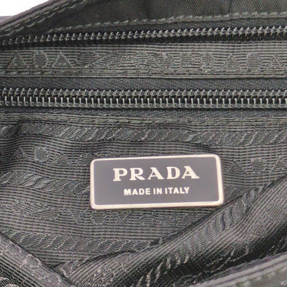 Prada Silver Hardware Crossbody Shoulder Bag / Black / Next Day Delivery