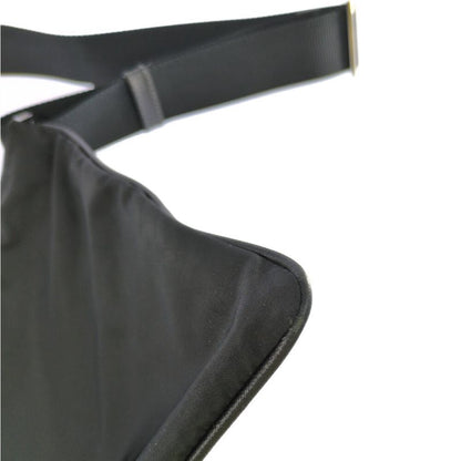 Prada Silver Hardware Crossbody Shoulder Bag / Black / Next Day Delivery