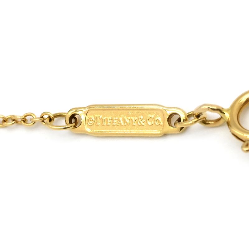 Tiffany & Co Tiffany & Co Necklace T Smile Mini Pendant 18k Yellow Gold Yellow