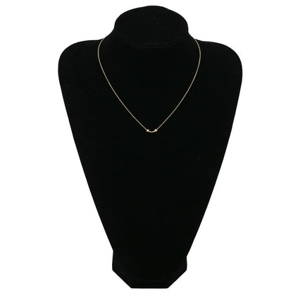 Tiffany & Co Tiffany & Co Necklace T Smile Mini Pendant 18k Yellow Gold Yellow