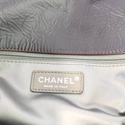 Chanel Coco Mark Wrinkled W Chain Handbag / Bordeaux / Next Day Delivery