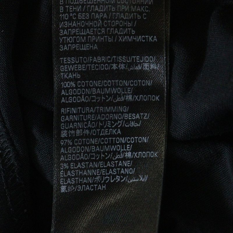 Balenciaga 23SS TAPE TYPE Medium FIT T-shirt Tape Type Logo Crew Neck Short