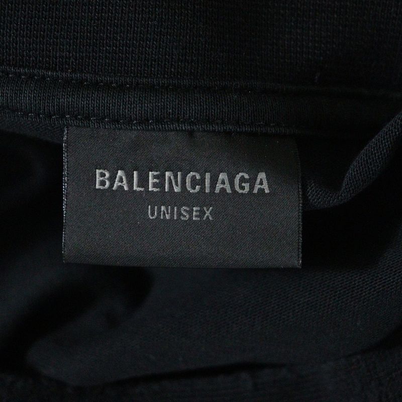 Balenciaga 23SS TAPE TYPE Medium FIT T-shirt Tape Type Logo Crew Neck Short