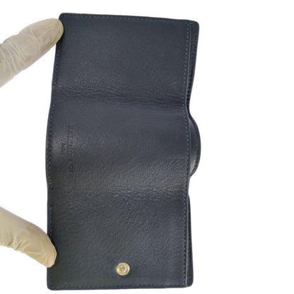 Balenciaga Paper Mini Trifold Wallet / 391446 / Navy / Next Day Delivery A