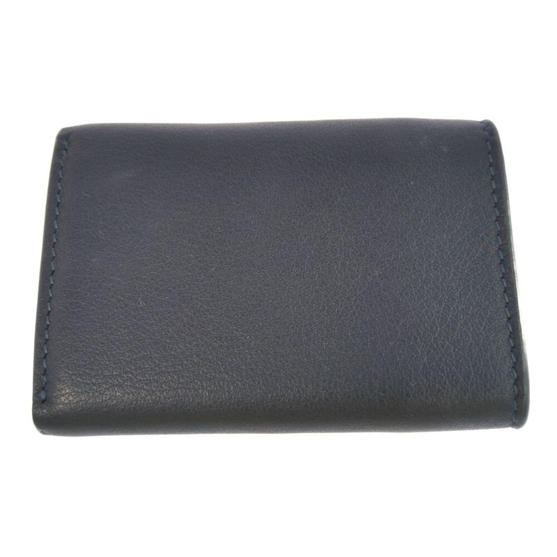 Balenciaga Paper Mini Trifold Wallet / 391446 / Navy / Next Day Delivery A