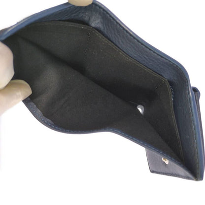 Balenciaga Paper Mini Trifold Wallet / 391446 / Navy / Next Day Delivery A