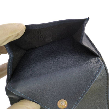 Balenciaga Paper Mini Trifold Wallet / 391446 / Navy / Next Day Delivery A