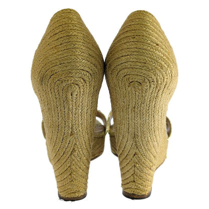 Gucci Horsebit Wedge Sole Sandal Shoes / 414965 / 36 / Gold / Next Day Delivery