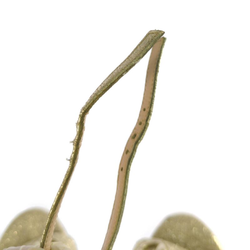 Gucci Horsebit Wedge Sole Sandal Shoes / 414965 / 36 / Gold / Next Day Delivery