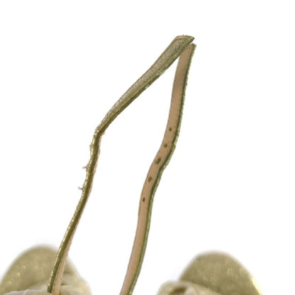 Gucci Horsebit Wedge Sole Sandal Shoes / 414965 / 36 / Gold / Next Day Delivery