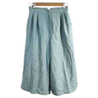 Christian DIOR Sport Vintage Pants Ankle Length Wool L Green Mint 1113