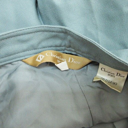 Christian DIOR Sport Vintage Pants Ankle Length Wool L Green Mint 1113