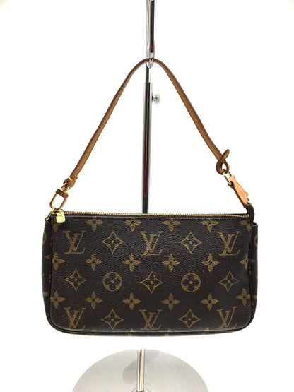Louis Vuitton Monogram Pochette Accessory Pouch M51980 Brown