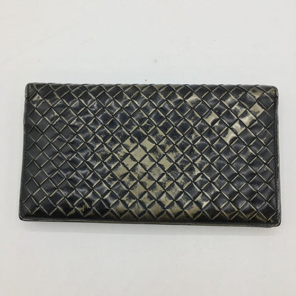 Bottega Veneta Intrecciato Enamel Long Wallet B024971200 Corner Scuff