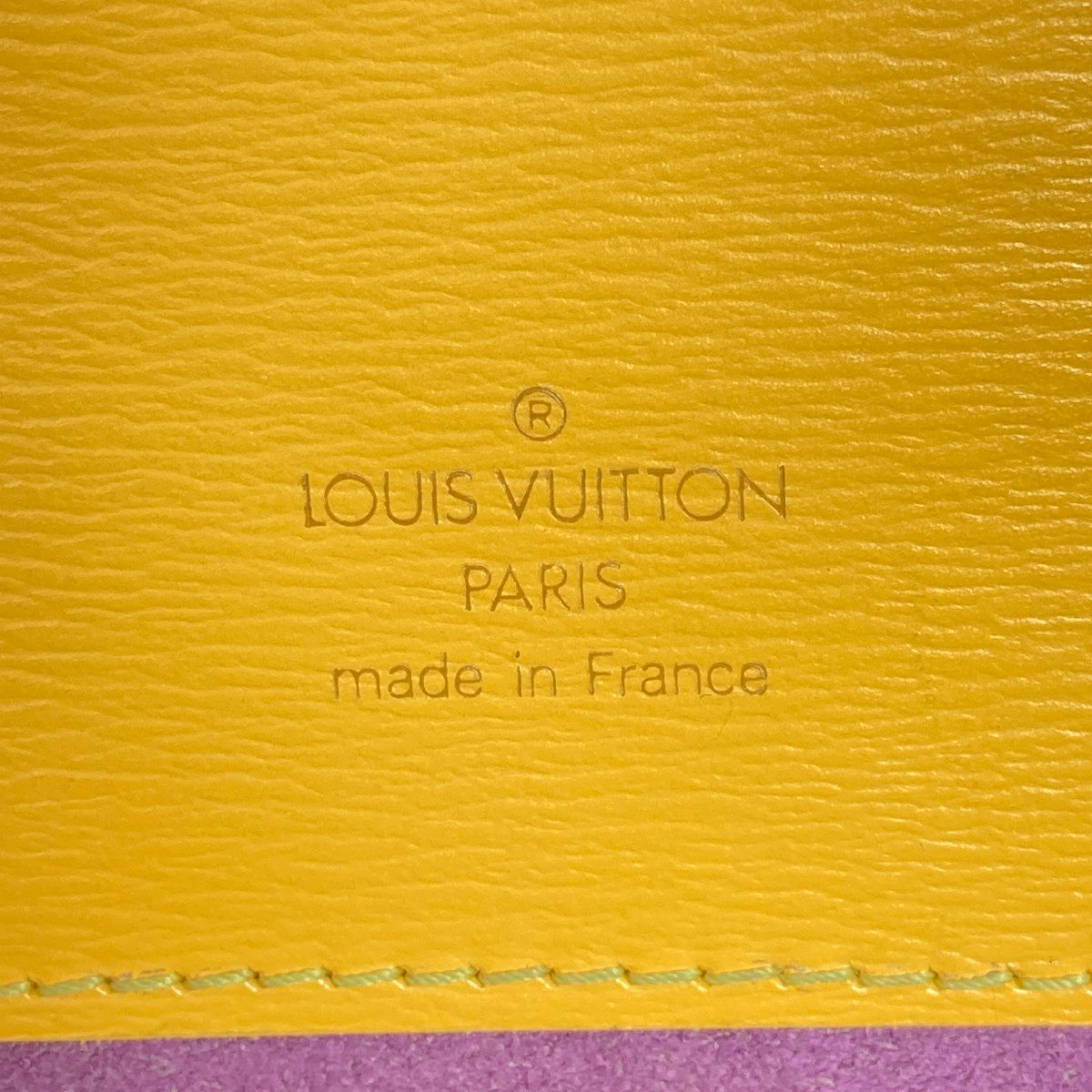 Louis Vuitton Epi Clunew Shoulder Bag M52259 Yellow