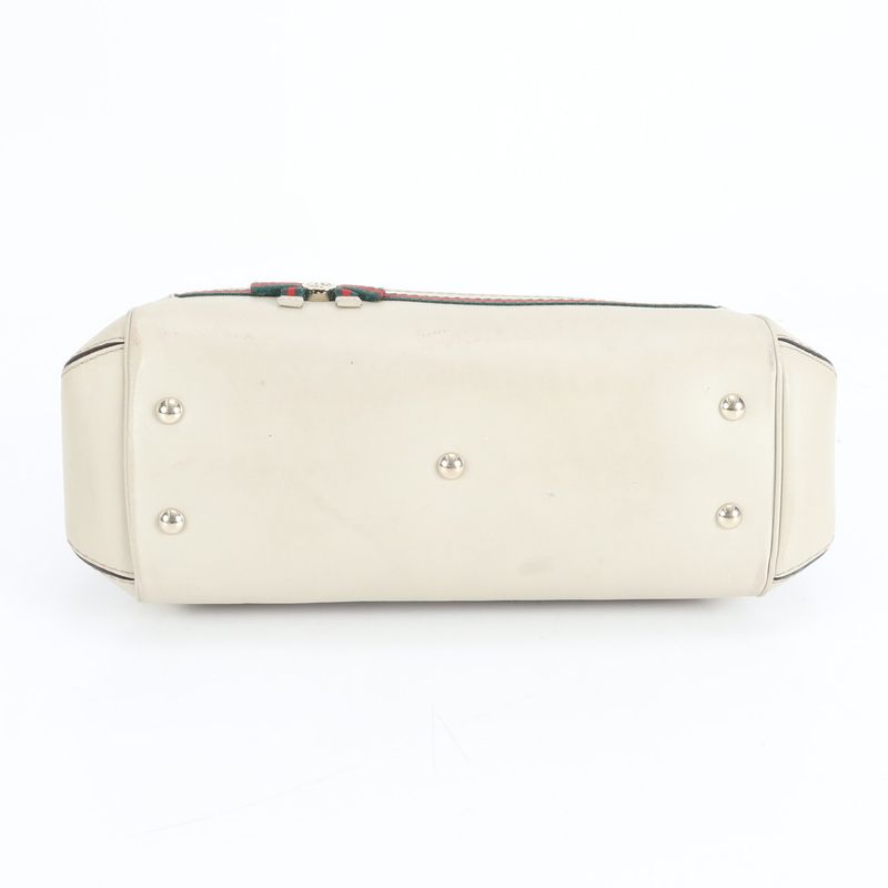 Gucci GG Canvas Mayfair 269894 Leather Tote Bag Hand Gold Hardware Women's CRR