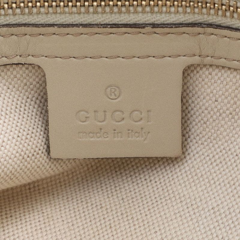 Gucci GG Canvas Mayfair 269894 Leather Tote Bag Hand Gold Hardware Women's CRR