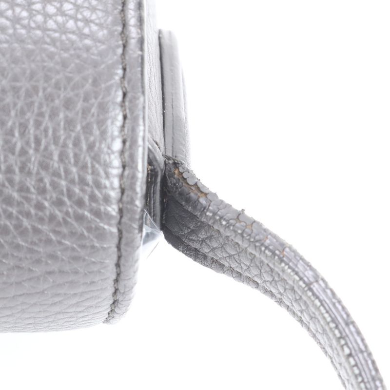 Celine Trotter Leather Shoulder Bag Crossbody Hand Tote Gold Hardware Women's