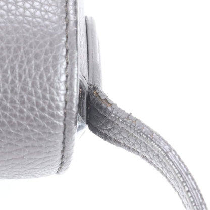 Celine Trotter Leather Shoulder Bag Crossbody Hand Tote Gold Hardware Women's