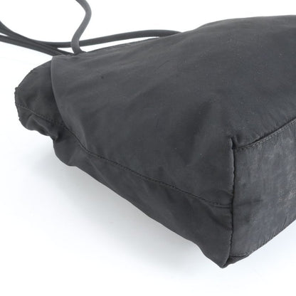 Prada Tessuto Nylon Triangle Logo Tote Bag Shoulder Black Women's CEE Da3-8