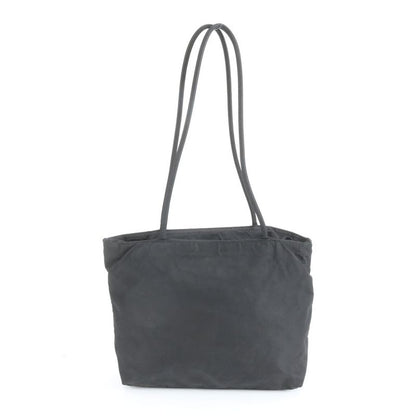 Prada Tessuto Nylon Triangle Logo Tote Bag Shoulder Black Women's CEE Da3-8