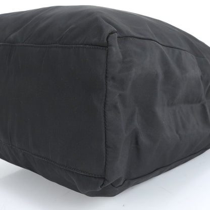 Prada Tessuto Nylon Triangle Logo Tote Bag Shoulder Hand Black Women's CRR