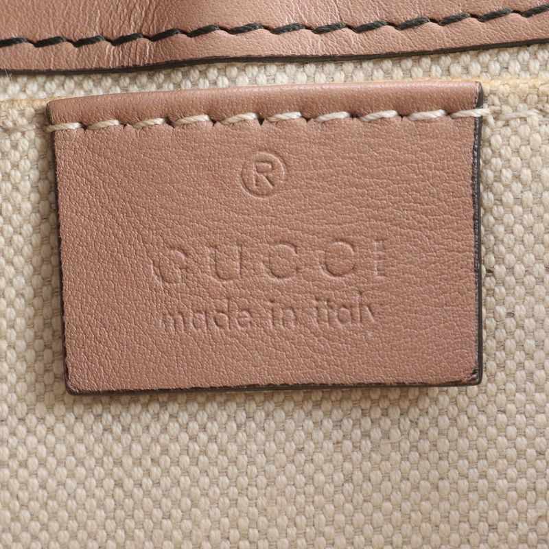 Guccissima Emily Horsebit Leather Chain Shoulder Bag Shoulder Tote 295402