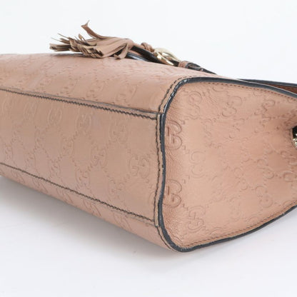 Guccissima Emily Horsebit Leather Chain Shoulder Bag Shoulder Tote 295402