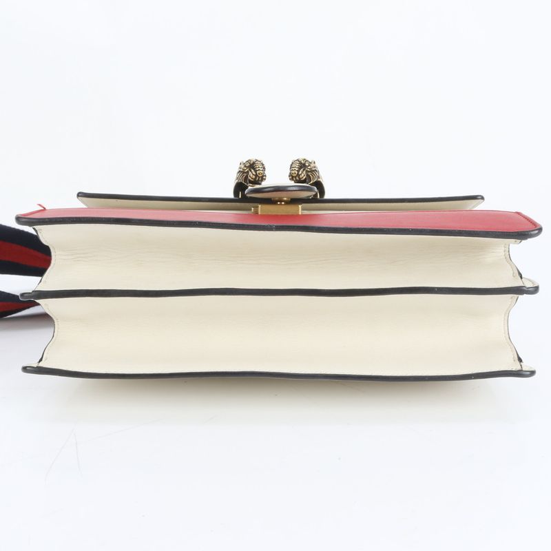 Gucci Bamboo Duo Nuosos Leather 2WAY Shoulder Bag Crossbody 448075 Hand Tote