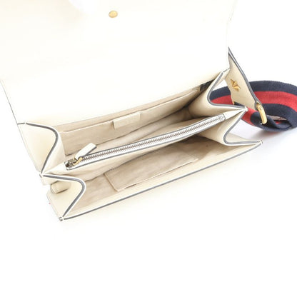 Gucci Bamboo Duo Nuosos Leather 2WAY Shoulder Bag Crossbody 448075 Hand Tote