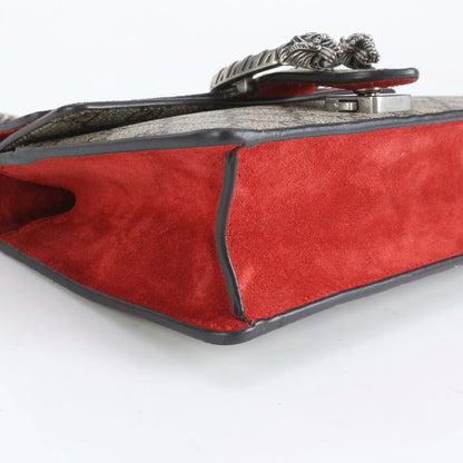 Gucci GG Supreme Duonisos Leather 2WAY Chain Shoulder Bag Crossbody 421970 Tote