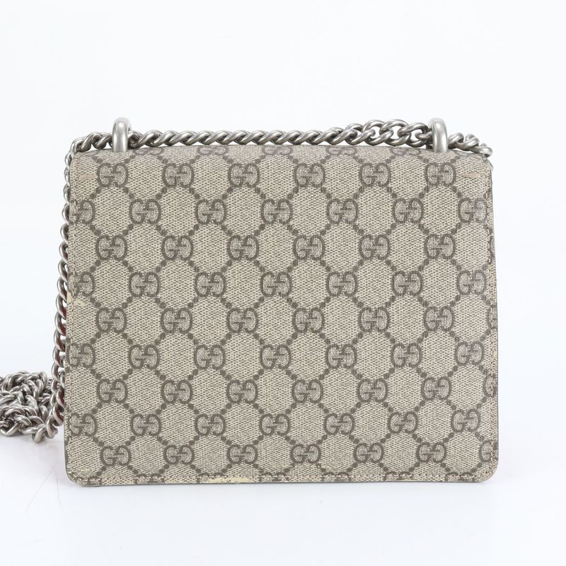 Gucci GG Supreme Duonisos Leather 2WAY Chain Shoulder Bag Crossbody 421970 Tote