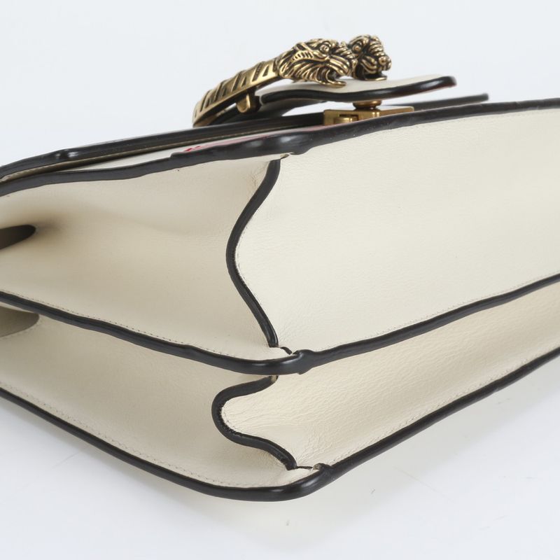 Gucci Bamboo Duo Nuosos Leather 2WAY Shoulder Bag Crossbody Hand 448075 Women's